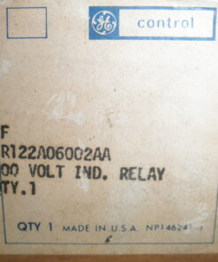 NEW CR122A06002AA 300V Industrial Relay GE Controls Pneumatic Time Delay Relay