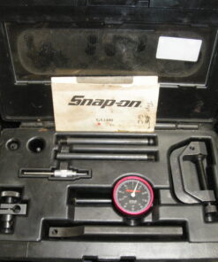 GA3400 Snap-on Dial Indicator 5210-01-540-5155 Used, Missing lens from gage. Engraved. L3B8