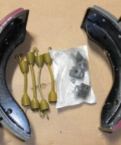 2530-01-361-2346 Brake Shoe Set. Fits 5-Ton FMTV, M1083. Also many MRAP vehicles. BAE Systems p/n MPS-4285. Meritor MPS.3791. Includes springs and clips visible in photo. Made in the USA. No core required. PRS1W