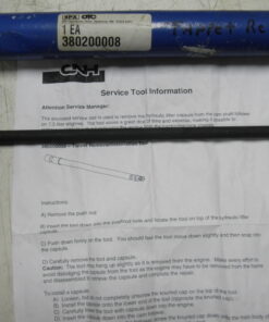 380200008 Tool; Special 7.5L Tappet Remover TM10 TM130 TM155 TM175 TM190 675TA CNH Case New Holland  R1C5