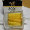 1/4" Inline Fuel Filter, NAPA Gold 3001, 5651767, F57608, For carbureted, low pressure applications. 2910-00-533-1429 PR