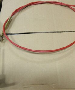 New Choke Cable 55.8" Long, Northwestern Tractor p/n NW22828, NSN 2910-01-417-5941, NMC-Wollard Model 60, A/S32A-30A, 60AS32A-30A/60DGOV, SP700-01-A-BK13-0071, SP070001ABK130071, NW22828, L1C13